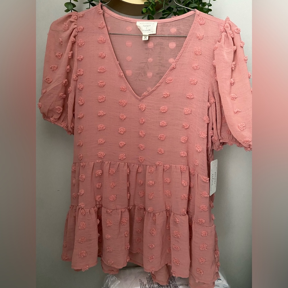 Pink color blouse